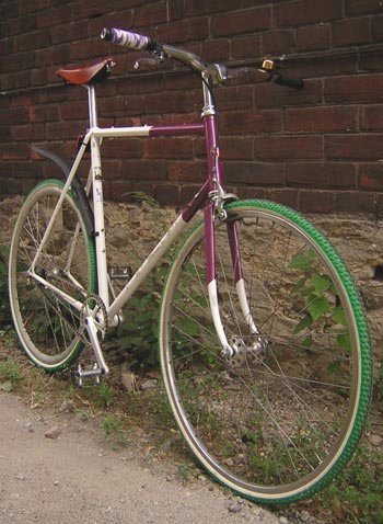 Jeremy's Schwinn fixed gear conversion