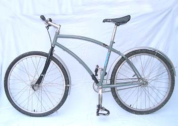 Jezz's fixed gear cruiser bike